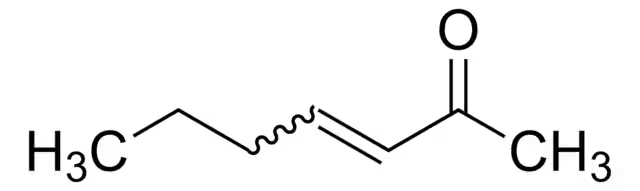 3-HEPTEN-2-ONE structure, CAS 1119-44-4