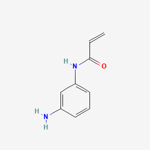 N-(3-aminophenyl)acrylamide structure, CAS 16230-24-3