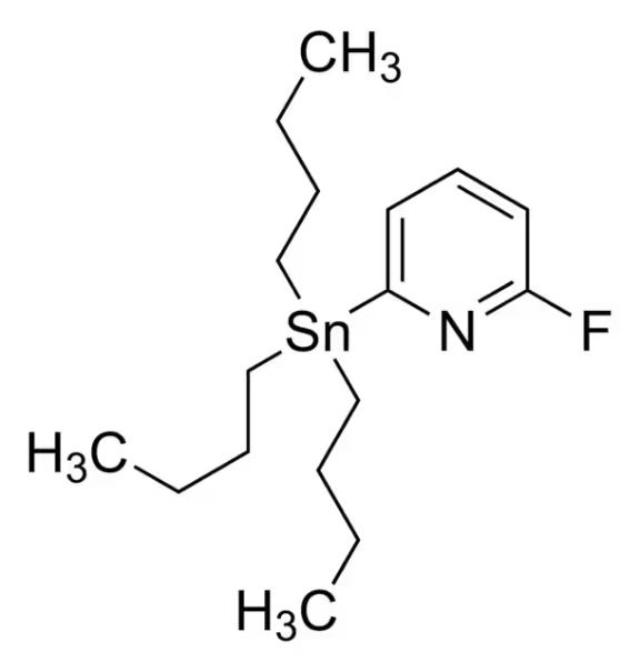 2-Bromo-6-(tributylstannyl)pyridine structure, CAS 189083-81-6