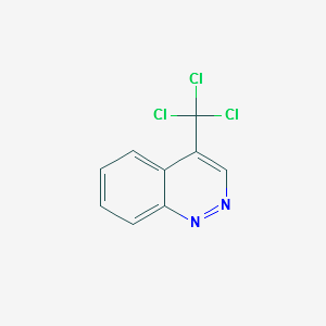 4-(TrichloroMethyl)cinnoline structure, CAS 80334-73-2