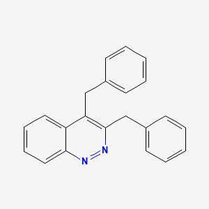 3,4-Dibenzylcinnoline structure, CAS 23952-14-9