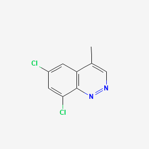 6,8-Dichloro-4-methyl-cinnoline structure, CAS 1420793-82-3