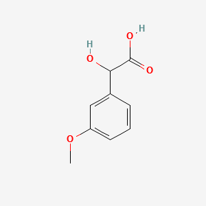 (+/-)-M-METHOXYMANDELIC ACID structure, CAS 21150-12-9