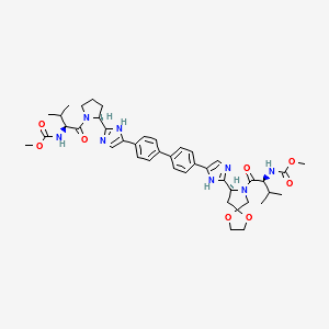 YMCAVGXTSCNFDE-BBACVFHCSA-N structure, CAS 1256390-53-0