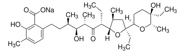 Lasalocid structure, CAS 25999-31-9