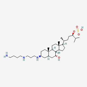 squalamine structure, CAS 148717-90-2
