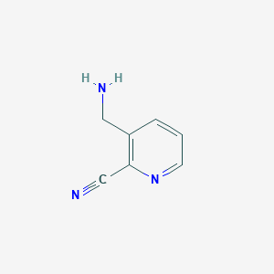 3-(AMINOMETHYL)PICOLINONITRILE structure, CAS 1060812-11-4