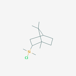 (-)-camphanyldimethylchlorosilane structure, CAS 684284-12-6