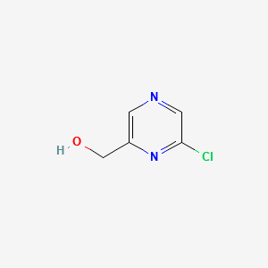 (6-Chloropyrazin-2-yl)Methanol structure, CAS 1240602-95-2