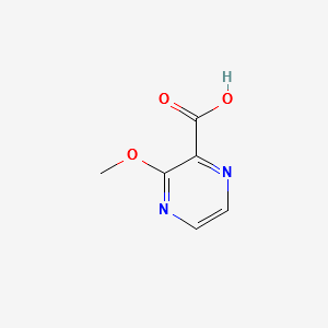 3-METHOXYPYRAZINE-2-CARBOXYLIC ACID structure, CAS 40155-47-3