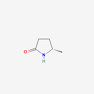 (5S)-5-Methyl-2-Pyrrolidinone structure, CAS 1558-60-7