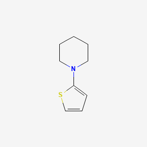 1-(THIEN-2-YL)-PIPERIDINE structure, CAS 19983-20-1