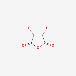 difluoromaleic anhydride structure, CAS 669-78-3