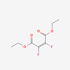diethyl 2,3-difluoromaleate structure, CAS 815-97-4