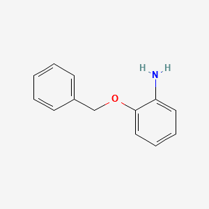 2-BENZYLOXYANILINE structure, CAS 20012-63-9