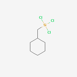 (CYCLOHEXYLMETHYL)TRICHLOROSILANE structure, CAS 18388-16-4