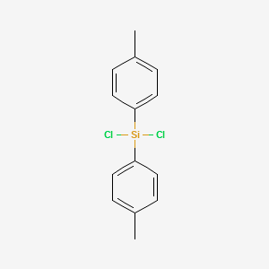 DI-P-TOLYLDICHLOROSILANE structure, CAS 18414-38-5