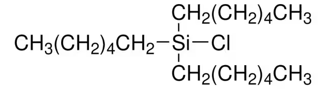 TRI-N-HEXYLCHLOROSILANE structure, CAS 3634-67-1