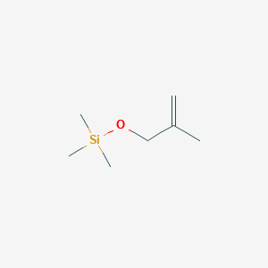 (2-METHYLALLYLOXY)TRIMETHYLSILANE structure, CAS 25195-85-1