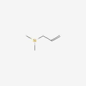 ALLYLDIMETHYLSILANE structure, CAS 3937-30-2