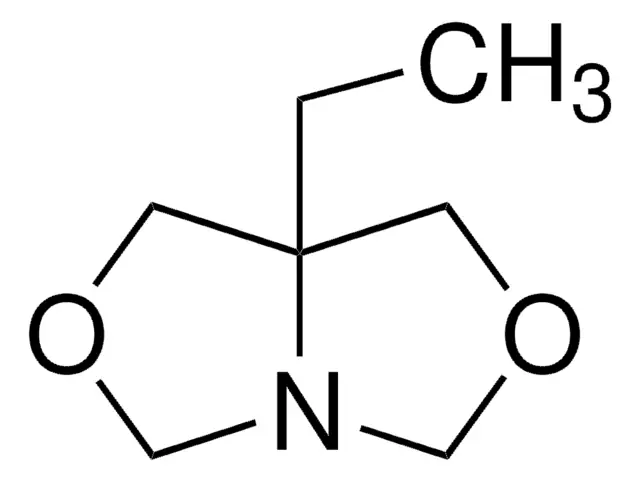 5-ETHYL-1-AZA-3,7-DIOXABICYCLO[3.3.0]OCTANE structure, CAS 7747-35-5