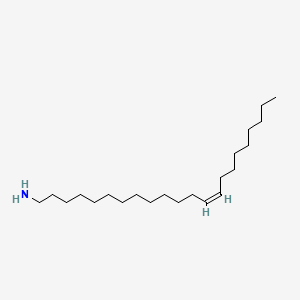 (E)-docos-13-en-1-amine structure, CAS 26398-95-8