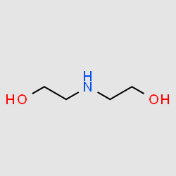 BIS-(2-HYDROXYETHYL)-TALLOWAMINE OXIDE structure, CAS 61791-46-6