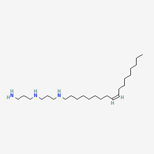 (Z)-N-(3-aminopropyl)-N'-9-octadecenylpropane-1,3-diamine structure, CAS 28872-01-7
