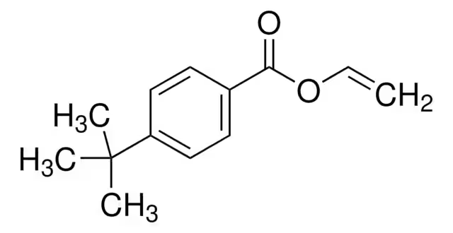 4-TERT-BUTYLBENZOIC ACID VINYL ESTER structure, CAS 15484-80-7