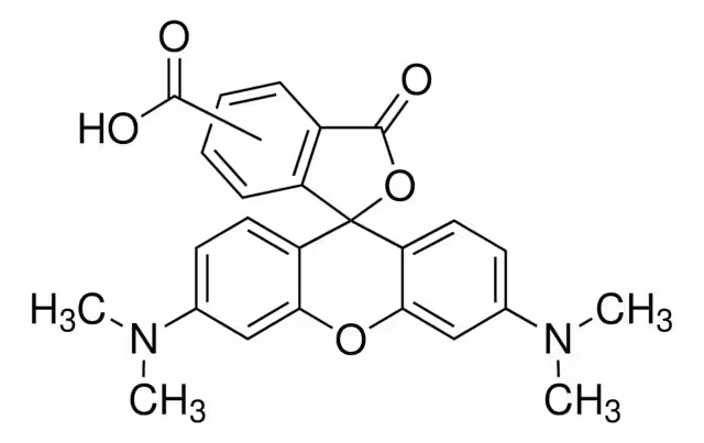 5(6)-Carboxytetramethylrhodamine structure, CAS 98181-63-6