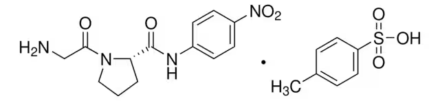 GLY-PRO P-NITROANILIDE P-TOLUENESULFONATE SALT structure, CAS 65096-46-0
