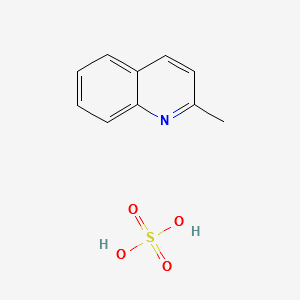 QUINALDINE SULFATE structure, CAS 655-76-5