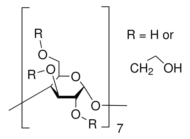 HYDROXYETHYL BETA-CYCLODEXTRIN structure, CAS 128446-32-2