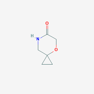 4-oxa-7-azaspiro[2.5]octan-6-one structure, CAS 1253790-21-4