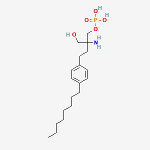 racFTY720 Phosphate structure, CAS 402615-91-2