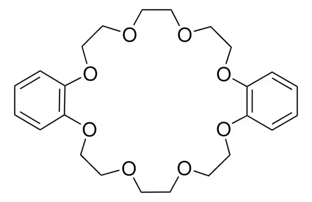 Dibenzo-24-crown-8 structure, CAS 14174-09-5