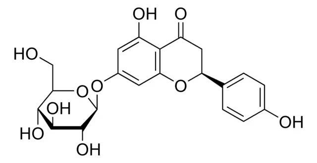 NARINGENIN-7-O-GLUCOSIDE structure, CAS 529-55-5