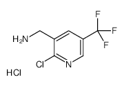 2-Chloro-3-methylamine-5-trifluoromethylpyridine hydrochloride structure, CAS 1276056-69-9