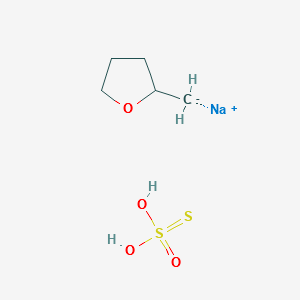 TETRAHYDROFURFURYL SODIUM THIOSULFATE structure, CAS 77339-73-2