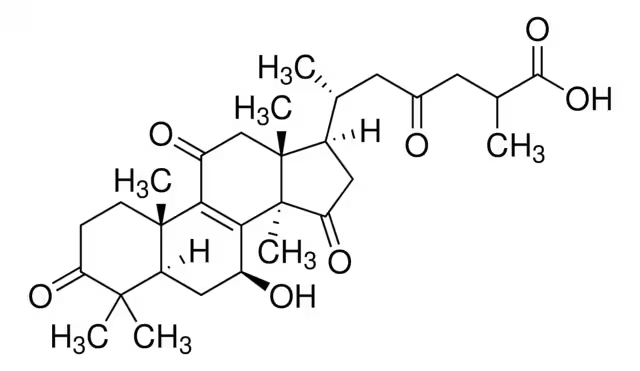 Ganoderic acid D structure, CAS 108340-60-9