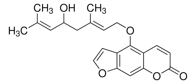 NOTOPTEROL structure, CAS 88206-46-6