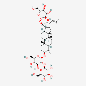 VINAGINSENOSIDE-R3 structure, CAS 156012-92-9