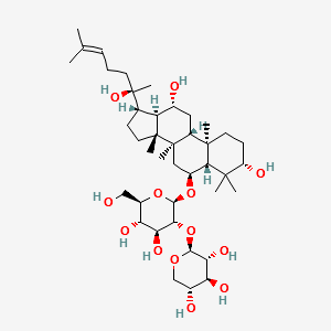20(R)-Notoginsenoside R2 structure, CAS 948046-15-9
