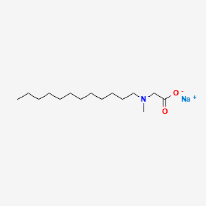 SODIUM LAURYL SARCOSINE, REAGENT GRADE structure, CAS 7631-98-3