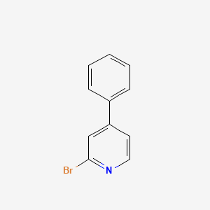 2-BROMO-4-PHENYLPYRIDINE structure, CAS 54151-74-5