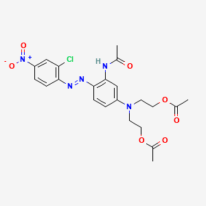Disperse Rubine S-2GFL structure, CAS 61968-52-3