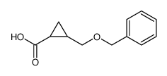 2-((Benzyloxy)Methyl)cyclopropanecarboxylic acid structure, CAS 848328-57-4
