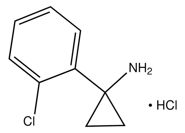 1-(2-Chlorophenyl)cyclopropanaMine hydrochloride structure, CAS 1134699-45-8