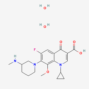 Balofloxacin Dihydrate structure, CAS 151060-21-8