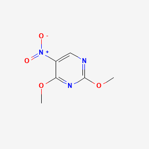 5-nitro-2,4-dimethoxypyrimidine structure, CAS 30561-07-0